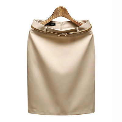 Γυναικείες ψηλόμεσες κοντές φούστες Επίσημα ρούχα γραφείου Lady Plus Size S - XXXL Candy Color Γυναικεία Κομψή μίνι γυναίκα Pencil φούστα