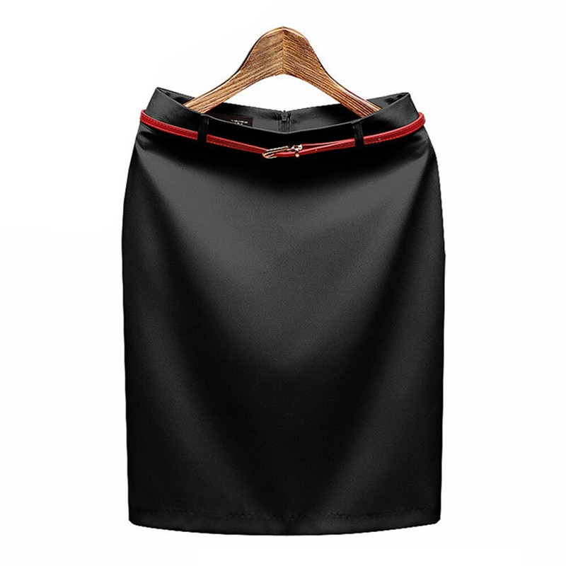 Γυναικείες ψηλόμεσες κοντές φούστες Επίσημα ρούχα γραφείου Lady Plus Size S - XXXL Candy Color Γυναικεία Κομψή μίνι γυναίκα Pencil φούστα