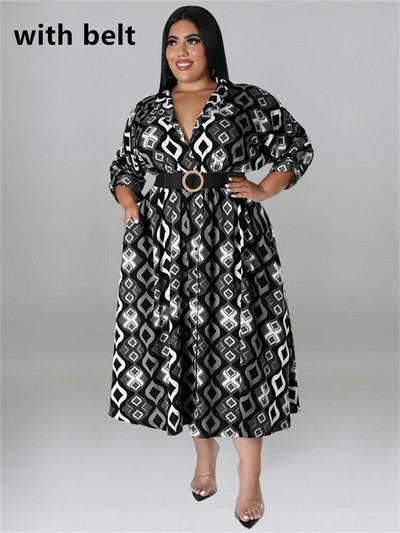 Wmstar suures suuruses naiste kleidid V-rihmaga V-kaelusega, vabaaja maksikleit Elegantne mood tänavarõivaste hulgimüük Dropshipping