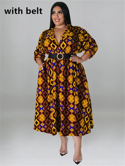 Wmstar suures suuruses naiste kleidid V-rihmaga V-kaelusega, vabaaja maksikleit Elegantne mood tänavarõivaste hulgimüük Dropshipping