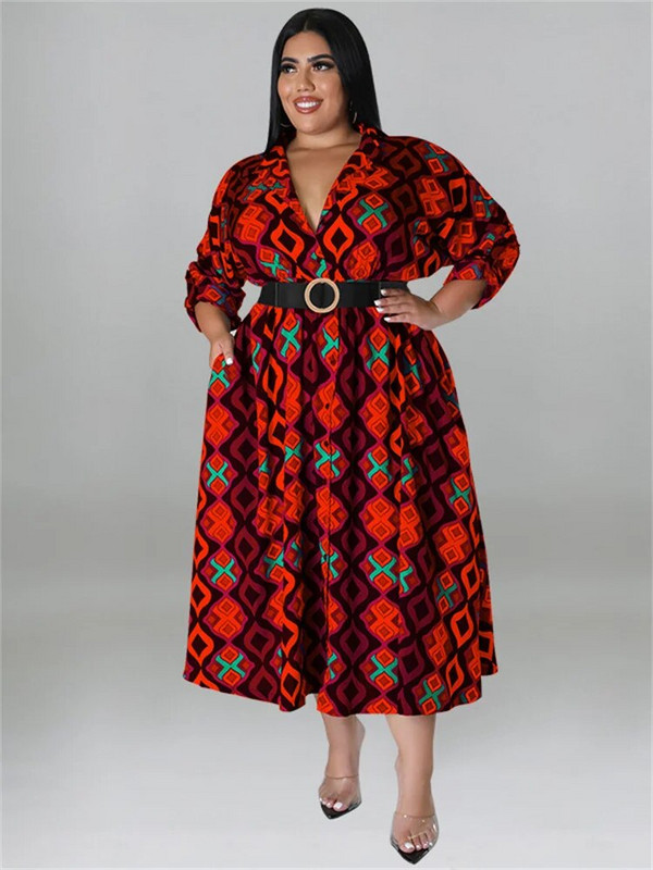 Wmstar suures suuruses naiste kleidid V-rihmaga V-kaelusega, vabaaja maksikleit Elegantne mood tänavarõivaste hulgimüük Dropshipping