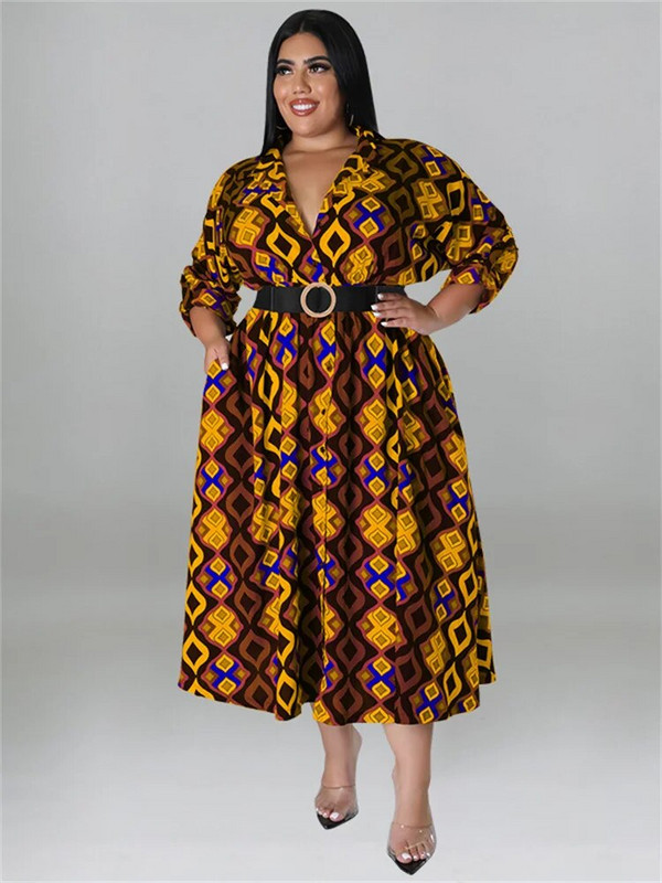 Wmstar suures suuruses naiste kleidid V-rihmaga V-kaelusega, vabaaja maksikleit Elegantne mood tänavarõivaste hulgimüük Dropshipping