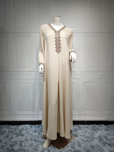 Eid Mubarak köntös Női Marokkó Abaya Ruha Női Party Hosszú ruhák Imádság Ramadan Kaftan Abaya Dubai Arab Törökország Islam Vestidos