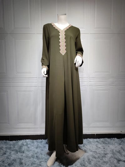 Eid Mubarak köntös Női Marokkó Abaya Ruha Női Party Hosszú ruhák Imádság Ramadan Kaftan Abaya Dubai Arab Törökország Islam Vestidos