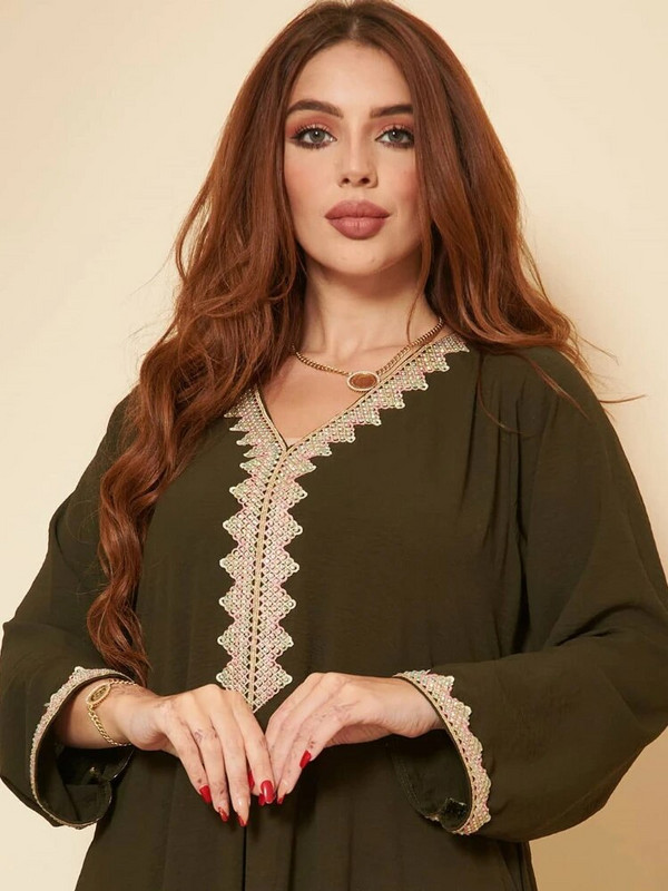 Eid Mubarak köntös Női Marokkó Abaya Ruha Női Party Hosszú ruhák Imádság Ramadan Kaftan Abaya Dubai Arab Törökország Islam Vestidos