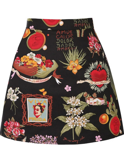 Bavlnená letná bandážová sukňa Dámska priliehavá korčuliarska midi dĺžka Dámska retro vintage ležérna sukňa s vysokým pásom do práce