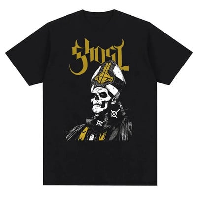 Nova majica kratkih rukava Ghost Rock Band s grafičkim printom Muška ženska modna ležerna rock ulična odjeća Majica kratkih rukava velike veličine Unisex