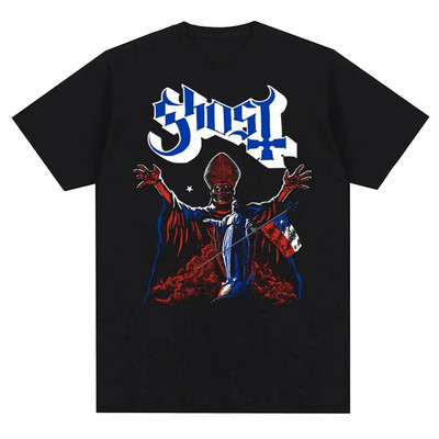Nova majica kratkih rukava Ghost Rock Band s grafičkim printom Muška ženska modna ležerna rock ulična odjeća Majica kratkih rukava velike veličine Unisex