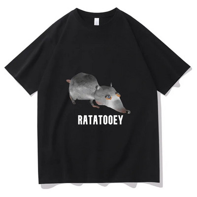 Ljetna Harajuku majica kratkih rukava Mouse I don't want to cook Majica s grafičkim printom Modna ležerna majica kratkih rukava velikih veličina Ženska