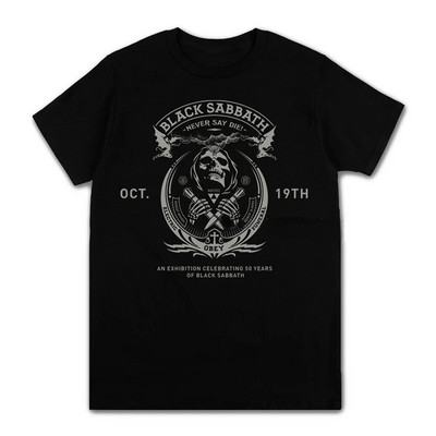 Black Metal Rock Band Majica kratkih rukava Muška Ženska modna ležerna grafička majica kratkih rukava kratkih rukava uniseks veličine