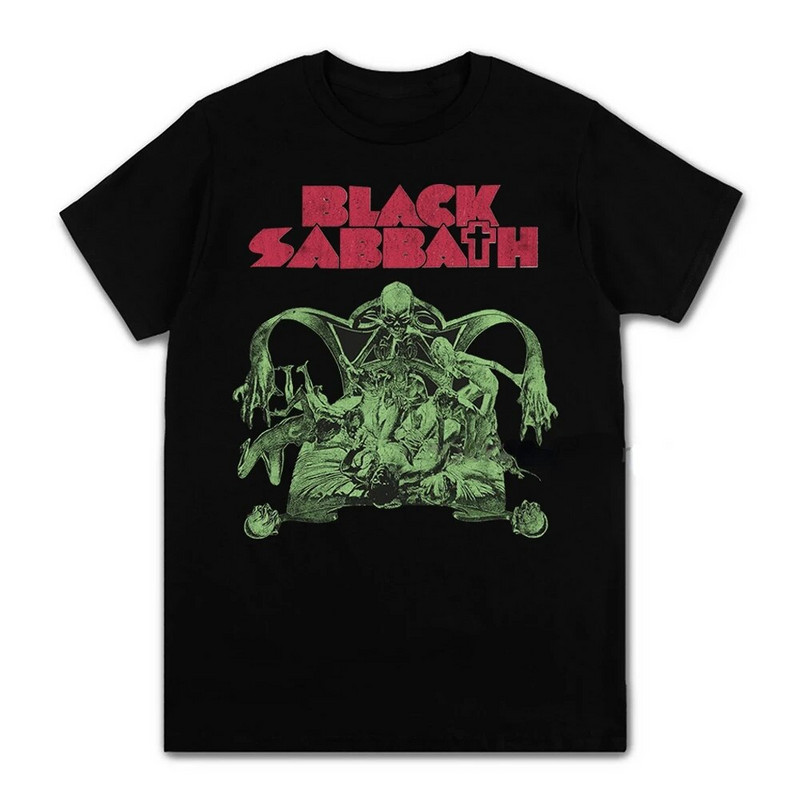 Black Metal Rock Band Majica kratkih rukava Muška Ženska modna ležerna grafička majica kratkih rukava kratkih rukava uniseks veličine