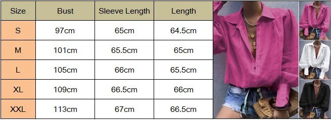 Bluză largi pentru damă, cu mânecă lungă, cu decolteu în V, cu nasturi, Bluze pentru femei, Bluze pentru femei de modă, cămăși de top casual, de birou, pentru femei