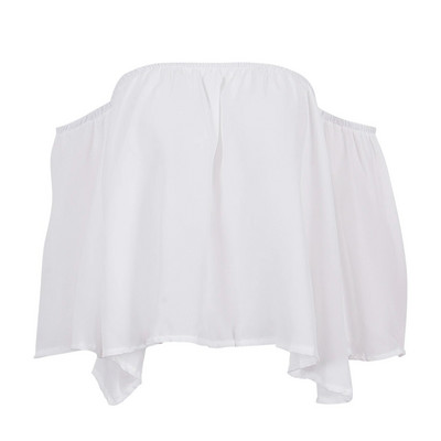 Apkarpyti viršutiniai 2017 m. Kawaii vasaros marškiniai su plačiomis rankovėmis, moteriška moteriška palaidinė, šifonas, seksualus vakarėlis