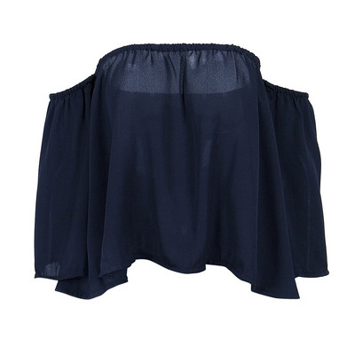 Apkarpyti viršutiniai 2017 m. Kawaii vasaros marškiniai su plačiomis rankovėmis, moteriška moteriška palaidinė, šifonas, seksualus vakarėlis