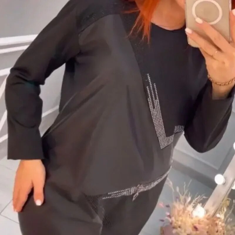 Crna široka ženska haljina dugih rukava velike veličine 3XL, seksi print, afrički elegantne retro vintage ležerne midi haljine Besplatna dostava 30