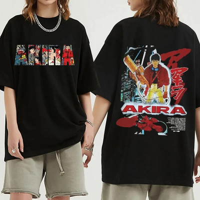 Japonské anime Neo Tokyo Akira tričko film sci-fi manga Shotaro Kaneda plus veľkosť dámske oblečenie 100% bavlnené tričko