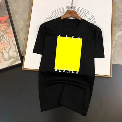 Vintage High Street CASA póló, nyomott nagy méretű hip-hop pólók Harajuku alkalmi laza női férfi rövid ujjú felsők Ingyenes szállítás