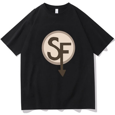 Ljetna majica kratkih rukava s printom Sally Face Girl Vintage Haruku majica kratkih rukava Ženske kawaii majice s kratkim rukavima Goth Graphic Majice velikih veličina