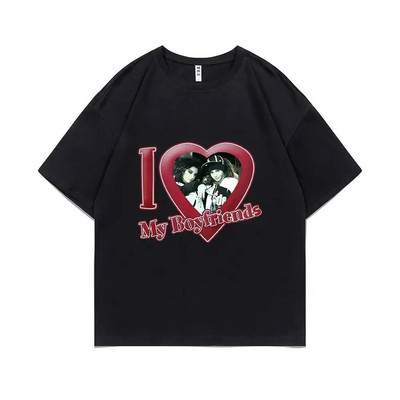 Rock Band Tokio Hotel Kaulitz Graphic Print Μπλουζάκι Μόδα πανκ κοντό μανίκι Casual Hip op Streetwear Plus Size T Shirt Γυναικεία