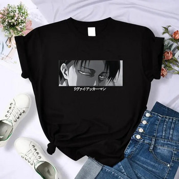 Γιαπωνέζικο Anime Attack on Titan Graphic Print Tshirt Ανδρικό μπλουζάκι Casual Fashion Κοντό μανίκι συν μέγεθος γυναικείο μπλουζάκι