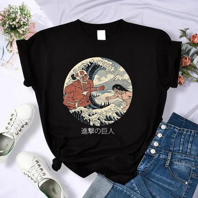 Tricou cu imprimeu grafic Anime japonez Attack on Titan Bărbați Casual Fashion Tricou cu mânecă scurtă Plus Size Femei