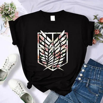 Tricou cu imprimeu grafic Anime japonez Attack on Titan Bărbați Casual Fashion Tricou cu mânecă scurtă Plus Size Femei