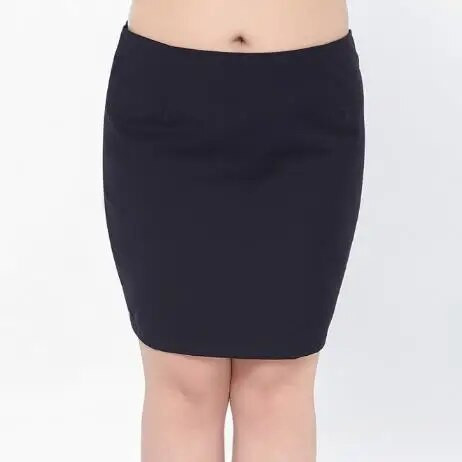 9XL 8XL 7XL 6XL 5XL Γυναικεία Pencil Φούστα Μεγάλο Μέγεθος 2023 Ψηλόμεση Μαύρη επίσημη Γυναικεία Μίνι φούστα γραφείου για Blazer κοστούμια M279