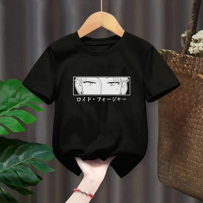 Tricou cu imprimeu grafic de desene animate Spy X Family Tricou japonez Anime Harajuku Tricou casual cu mânecă scurtă Plus Size Tricou femei