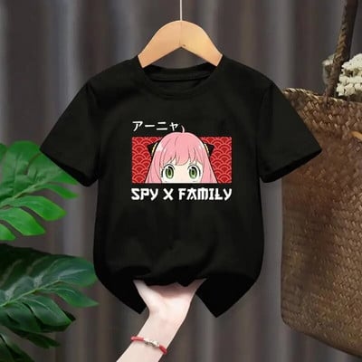 Tricou cu imprimeu grafic de desene animate Spy X Family Tricou japonez Anime Harajuku Tricou casual cu mânecă scurtă Plus Size Tricou femei