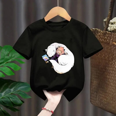 Tricou cu imprimeu grafic de desene animate Spy X Family Tricou japonez Anime Harajuku Tricou casual cu mânecă scurtă Plus Size Tricou femei