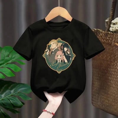 Tricou cu imprimeu grafic de desene animate Spy X Family Tricou japonez Anime Harajuku Tricou casual cu mânecă scurtă Plus Size Tricou femei