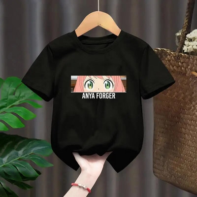 Tricou cu imprimeu grafic de desene animate Spy X Family Tricou japonez Anime Harajuku Tricou casual cu mânecă scurtă Plus Size Tricou femei