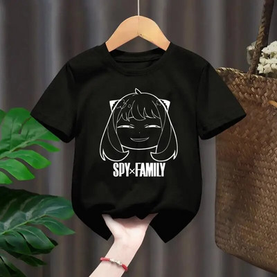 Tricou cu imprimeu grafic de desene animate Spy X Family Tricou japonez Anime Harajuku Tricou casual cu mânecă scurtă Plus Size Tricou femei