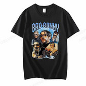 Tricou UN VERANO SIN TI Bad Bunny Bărbați Femei Moda Hip Hop Albume de muzică Tricou cu mânecă scurtă Plus Size Unisex