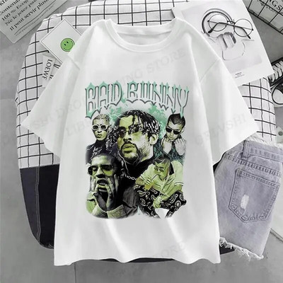 Tricou UN VERANO SIN TI Bad Bunny Bărbați Femei Moda Hip Hop Albume de muzică Tricou cu mânecă scurtă Plus Size Unisex