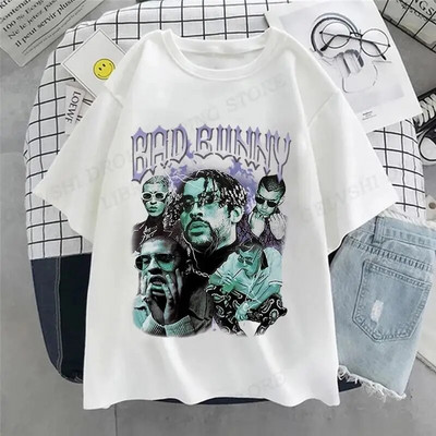 Tricou UN VERANO SIN TI Bad Bunny Bărbați Femei Moda Hip Hop Albume de muzică Tricou cu mânecă scurtă Plus Size Unisex