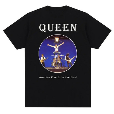 Vintage Queen Rock Music Band Graphic printed Tshirt Fashion Casual Crew λαιμόκοψη κοντό μανίκι συν μέγεθος γυναικείο μπλουζάκι