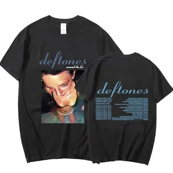 Hip Hop Deftones Γυναικεία Καλοκαιρινό Μπλουζάκι Ανδρική Μόδα Γραφική αισθητική στάμπα Βαμβακερό μπλουζάκι Σχέδιο μόδας Μπλουζάκια μπλουζάκια