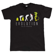 Bărbat Femeie Moda Tricou Funny Evolution Of Alien Tricou Sci-Fi Bărbați Topuri pentru bărbați Vară Plus Size Bumbac