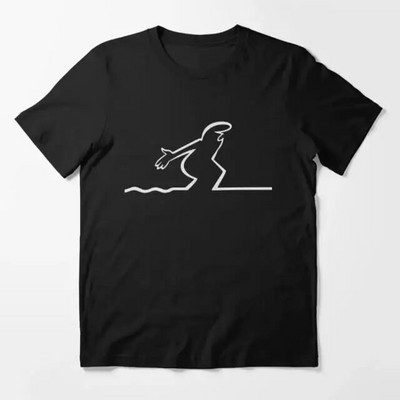 La Linea The Line Osvaldo Cavandoli TV Streetwear Tricou la modă Casual Gât cu mânecă scurtă Tricou Plus Size Femei