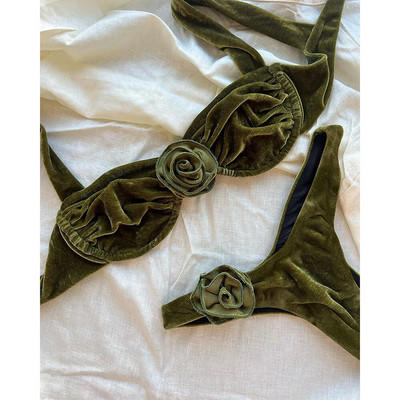 Push Up Bikini Micro Bikinis Set 2023 Νέο γυναικείο μαγιό σέξι γυναικείο μαγιό Floral μαγιό Thong μπικίνι μαγιό