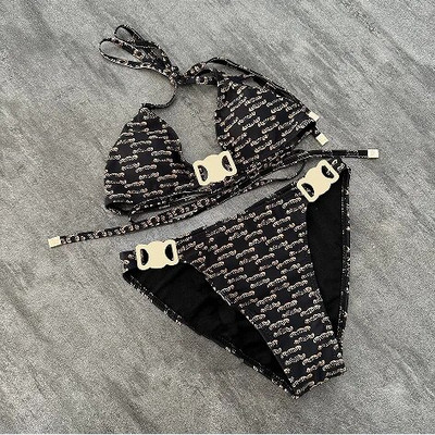 2023-as tervező nyári divat női bikini szett szexi pántos fürdőruha Luxus fürdőruha Női fürdőruha Beach