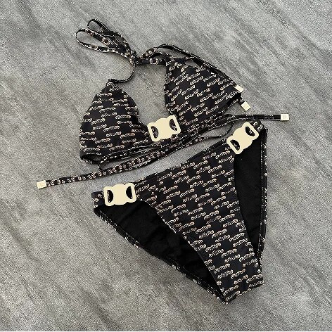 2023-as tervező nyári divat női bikini szett szexi pántos fürdőruha Luxus fürdőruha Női fürdőruha Beach