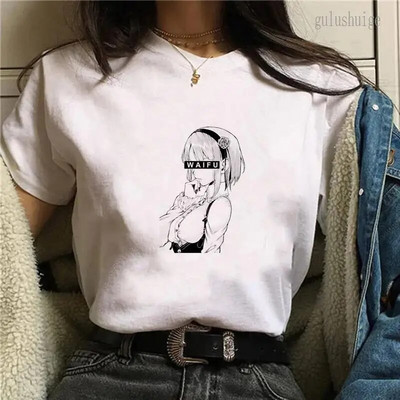 Tricou cu imprimeu grafic Anime japonez My Hero Academia, cu gât crew, la modă, cu mânecă scurtă, ocazional, cu gât crew, tricou pentru femei