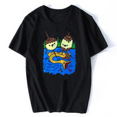 Rock Shirt Adventure Time Tshirt Női ajándék póló Nagy méretű divat Harajuku Pure Plus Size pamut rövid ujjú felsők