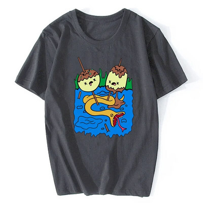 Rock Shirt Adventure Time Tshirt Női ajándék póló Nagy méretű divat Harajuku Pure Plus Size pamut rövid ujjú felsők