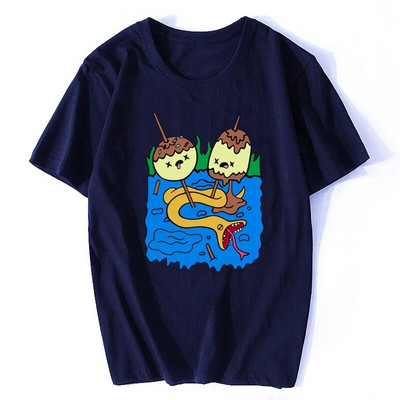 Rock Shirt Adventure Time Tshirt Női ajándék póló Nagy méretű divat Harajuku Pure Plus Size pamut rövid ujjú felsők