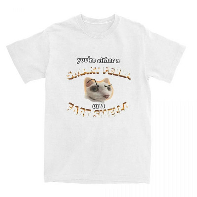 Smiješne majice You're A Smart Fella Or A Fart Smella Tee Shirt Novost 100% pamuk T-shirt Odjeća Ljetna Muškarci Žene velikih veličina