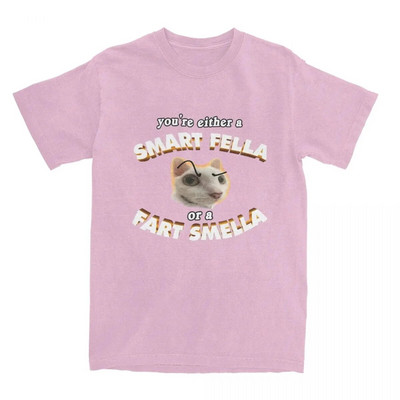 Smiješne majice You're A Smart Fella Or A Fart Smella Tee Shirt Novost 100% pamuk T-shirt Odjeća Ljetna Muškarci Žene velikih veličina