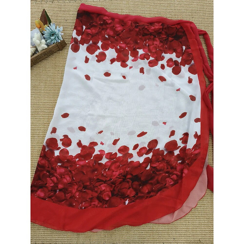 2023-as új érkezés Push Up női bikini szett virágos nyomott fodros bikini pántos pólyás fürdőruha brazil biquini fürdőruha